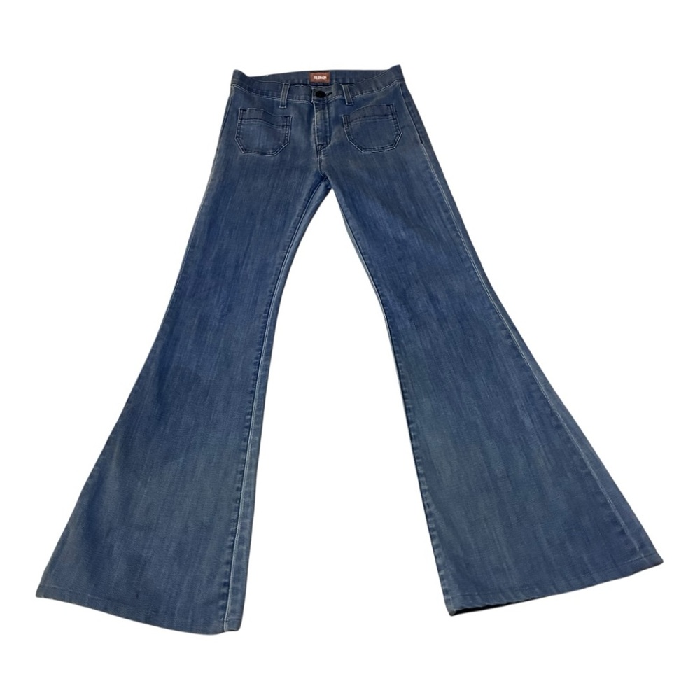 Hudson Flare Jeans | 70s Bell Bottom Wide Leg Stretch Denim | Size 26